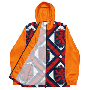oranje fan windjack