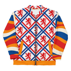 oranje fan bomber